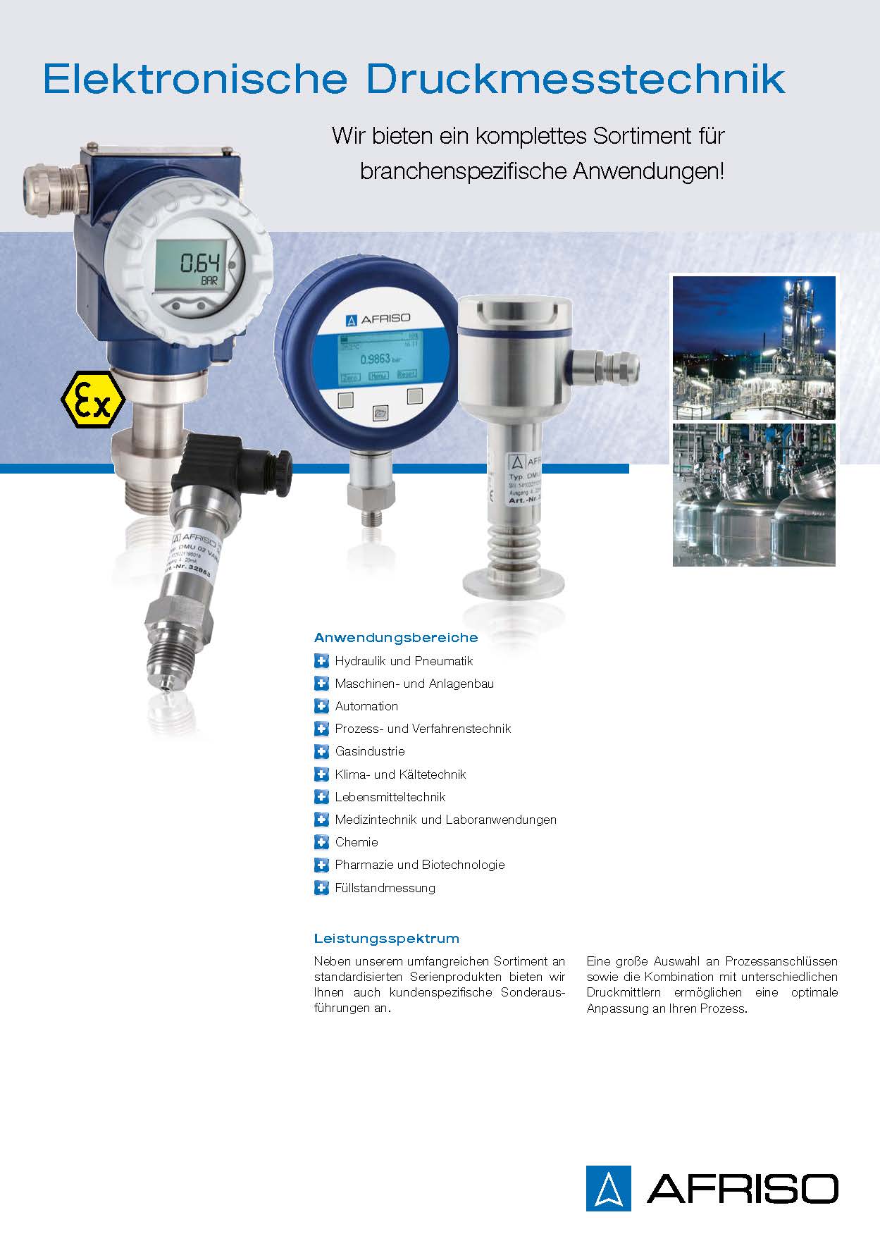 Elektronische Druckmesstechnik